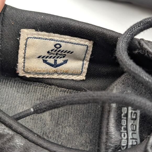 Skechers On the Go Flagship Boat Shoes Women's Round Toe Black Size US6 EU36 - Picture 9 of 12